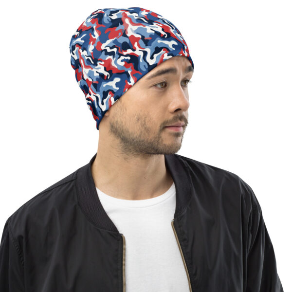 All-Over Print Beanie - Image 2
