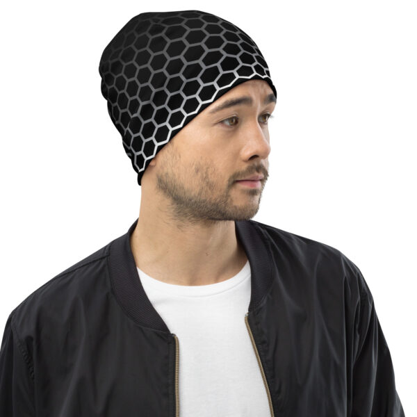 All-Over Print Beanie - Image 2